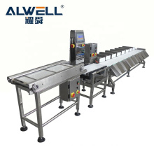 Automatic 3 levels fish meat weight sorting weight sorter machine